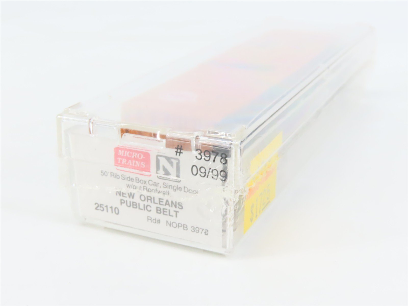 N Scale Micro-Trains MTL 25110 NOPB New Orleans Public Belt 50' Box Car #3978