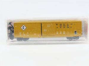 N Scale Micro-Trains MTL 25460 MSE Mississippi Export 50' Rib Side Box Car #957