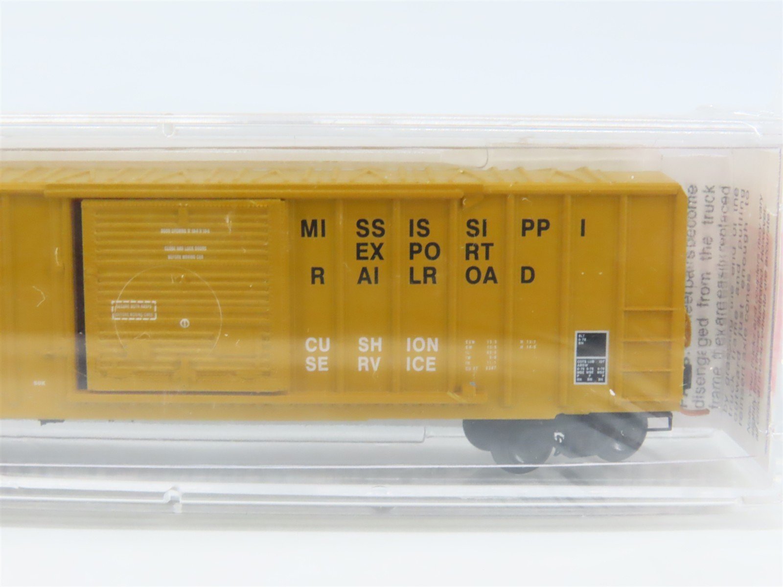 N Scale Micro-Trains MTL 25460 MSE Mississippi Export 50' Rib Side Box Car #957