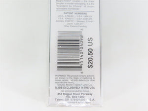 N Scale Micro-Trains MTL 25630 ASAB The Bay Line 50' Rib Side Box Car #7208