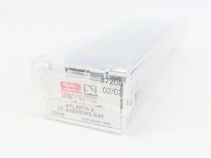 N Scale Micro-Trains MTL 25630 ASAB The Bay Line 50' Rib Side Box Car #7208