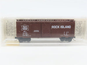 N Micro-Trains MTL 22060 RI Rock Island 40' Plug & Sliding Door Box Car #161495