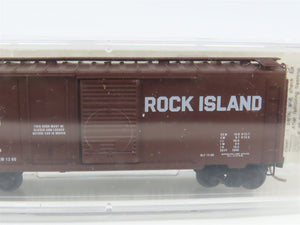 N Micro-Trains MTL 22060 RI Rock Island 40' Plug & Sliding Door Box Car #161495