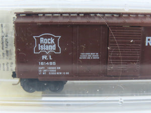 N Micro-Trains MTL 22060 RI Rock Island 40' Plug & Sliding Door Box Car #161495