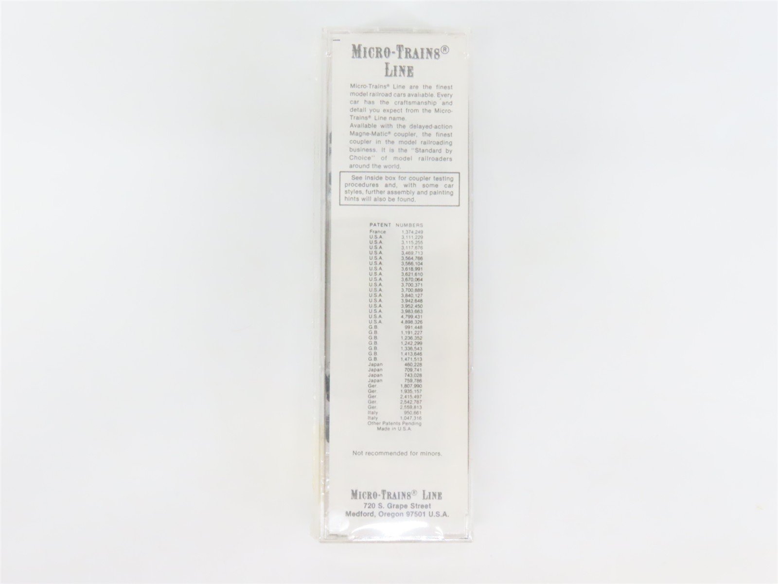 N Micro-Trains MTL 22060 RI Rock Island 40' Plug & Sliding Door Box Car #161495