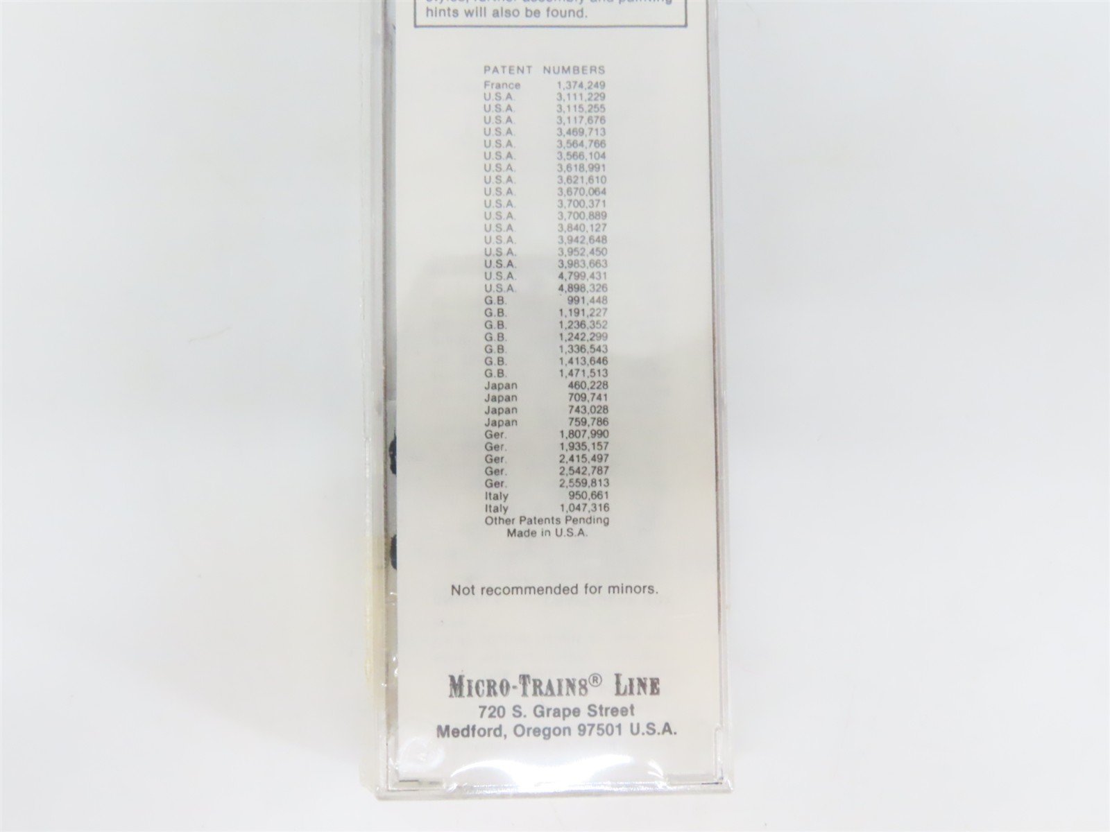 N Micro-Trains MTL 22060 RI Rock Island 40' Plug & Sliding Door Box Car #161495