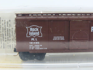 N Micro-Trains MTL 22060 RI Rock Island 40' Plug & Sliding Door Box Car #161495