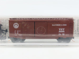 N Scale Micro-Trains MTL 23040 B&O Baltimore & Ohio 40' Box Car #298895