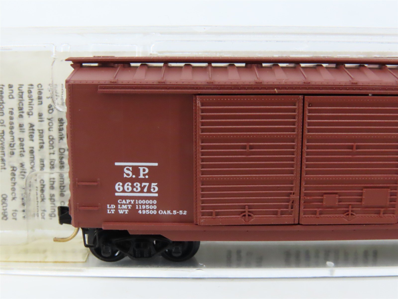 N Scale Micro-Trains MTL 23020 SP Southern Pacific 40' Double Door Boxcar #66375
