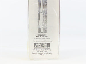 N Scale Micro-Trains MTL 23020 SP Southern Pacific 40' Double Door Boxcar #66375