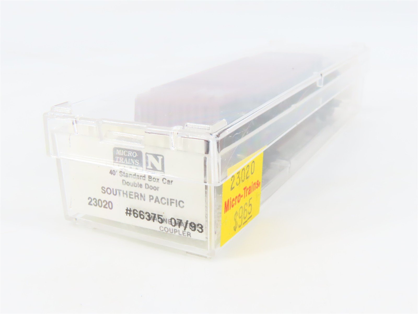 N Scale Micro-Trains MTL 23020 SP Southern Pacific 40' Double Door Boxcar #66375