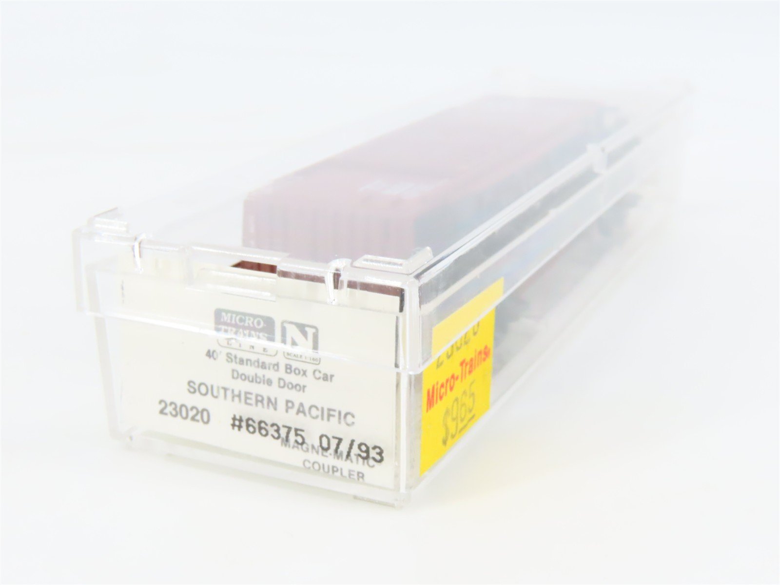 N Scale Micro-Trains MTL 23020 SP Southern Pacific 40' Double Door Boxcar #66375