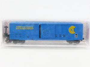 N Scale Micro-Trains MTL 25140 CCR Corinth & Counce 50' Rib Side Box Car #6407