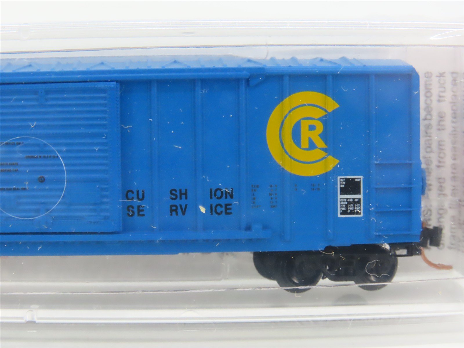 N Scale Micro-Trains MTL 25140 CCR Corinth & Counce 50' Rib Side Box Car #6407