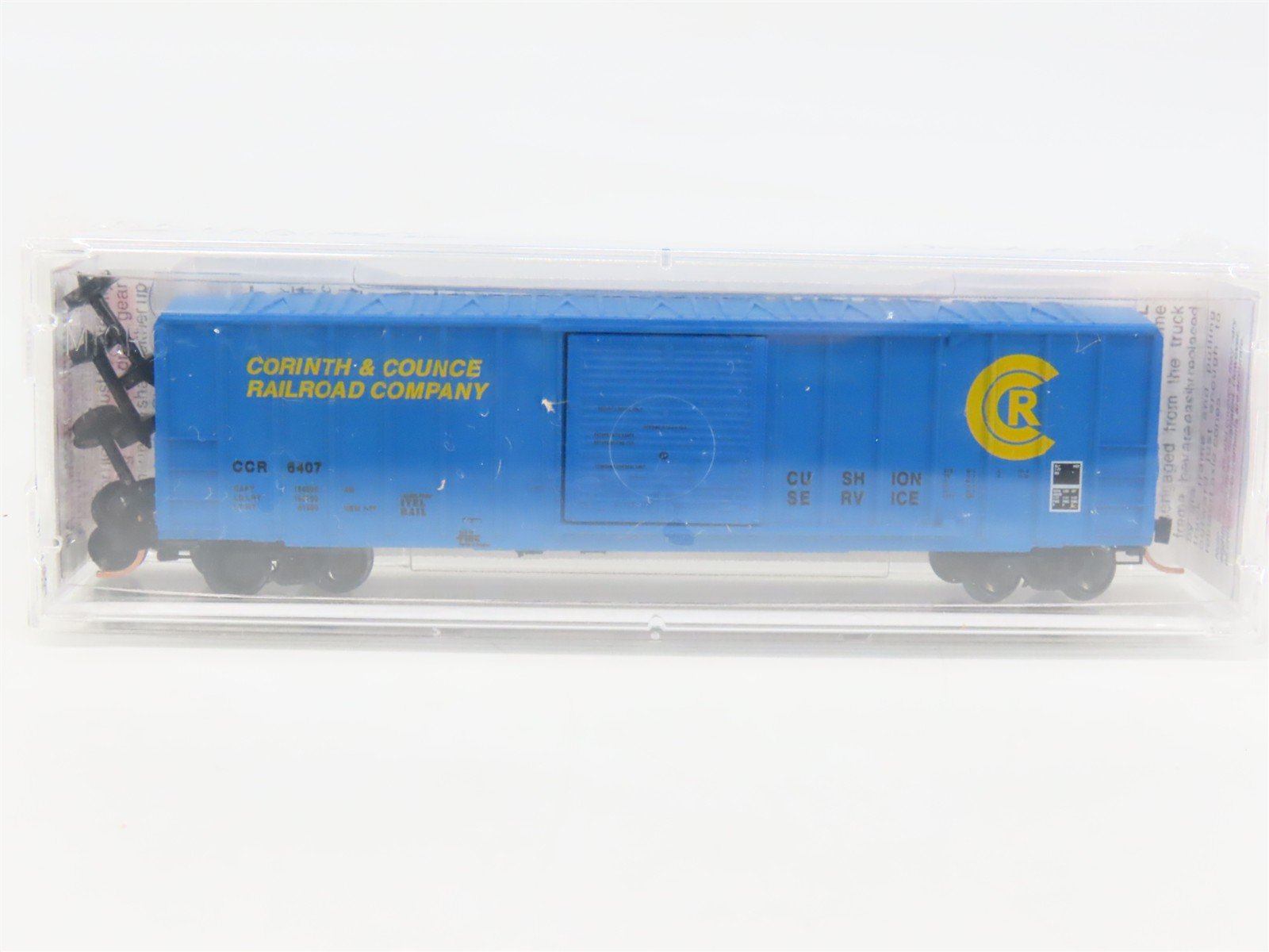 N Scale Micro-Trains MTL 25140 CCR Corinth & Counce 50' Rib Side Box Car #6407
