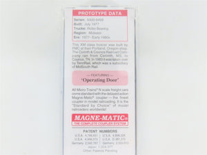 N Scale Micro-Trains MTL 25140 CCR Corinth & Counce 50' Rib Side Box Car #6407