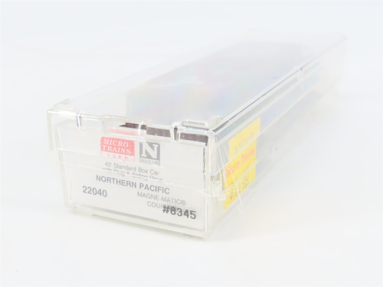 N Scale Micro-Trains MTL 22040 NP Northern Pacific Vista-Dome 40' Box Car #8345