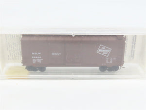 N Scale Micro-Trains MTL 22180 MILW Milwaukee Road 40' Box Car #29900
