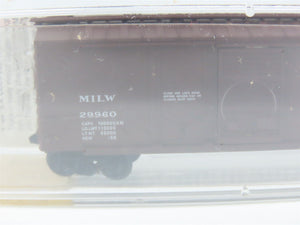 N Scale Micro-Trains MTL 22180 MILW Milwaukee Road 40' Box Car #29960