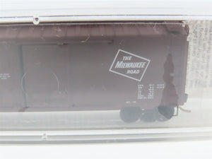 N Scale Micro-Trains MTL 22180 MILW Milwaukee Road 40' Box Car #29960