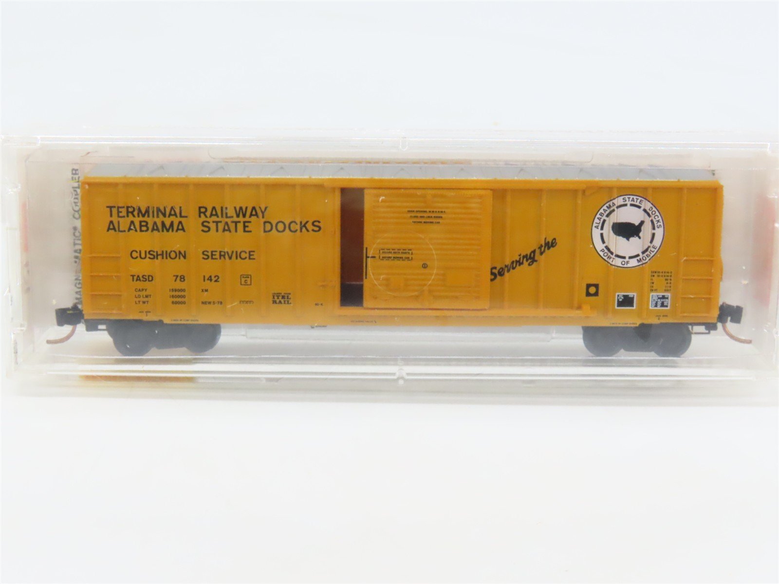 N Micro-Trains MTL 25160 TASD Terminal Railway Alabama State Docks 50' Box Car