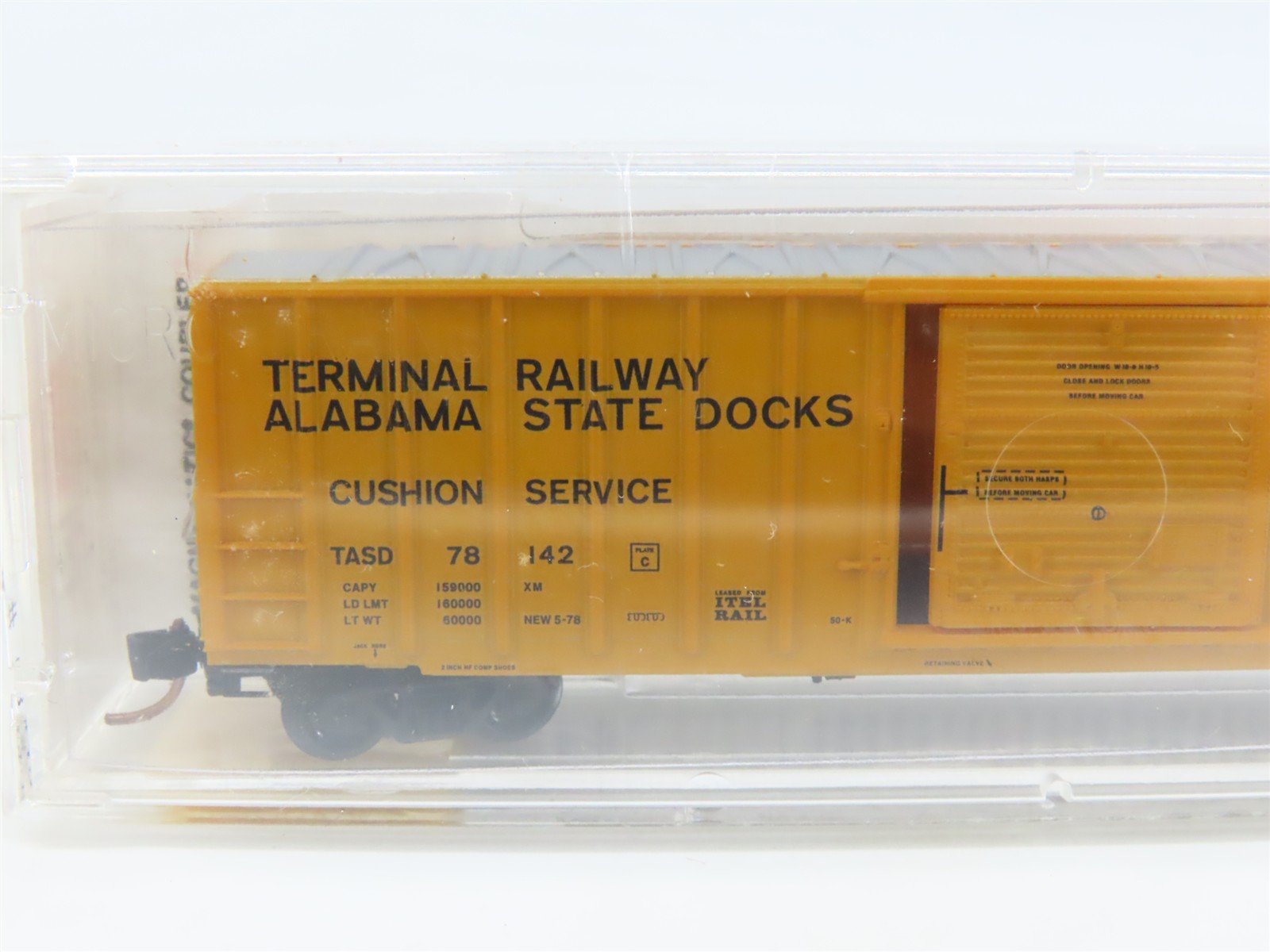 N Micro-Trains MTL 25160 TASD Terminal Railway Alabama State Docks 50' Box Car