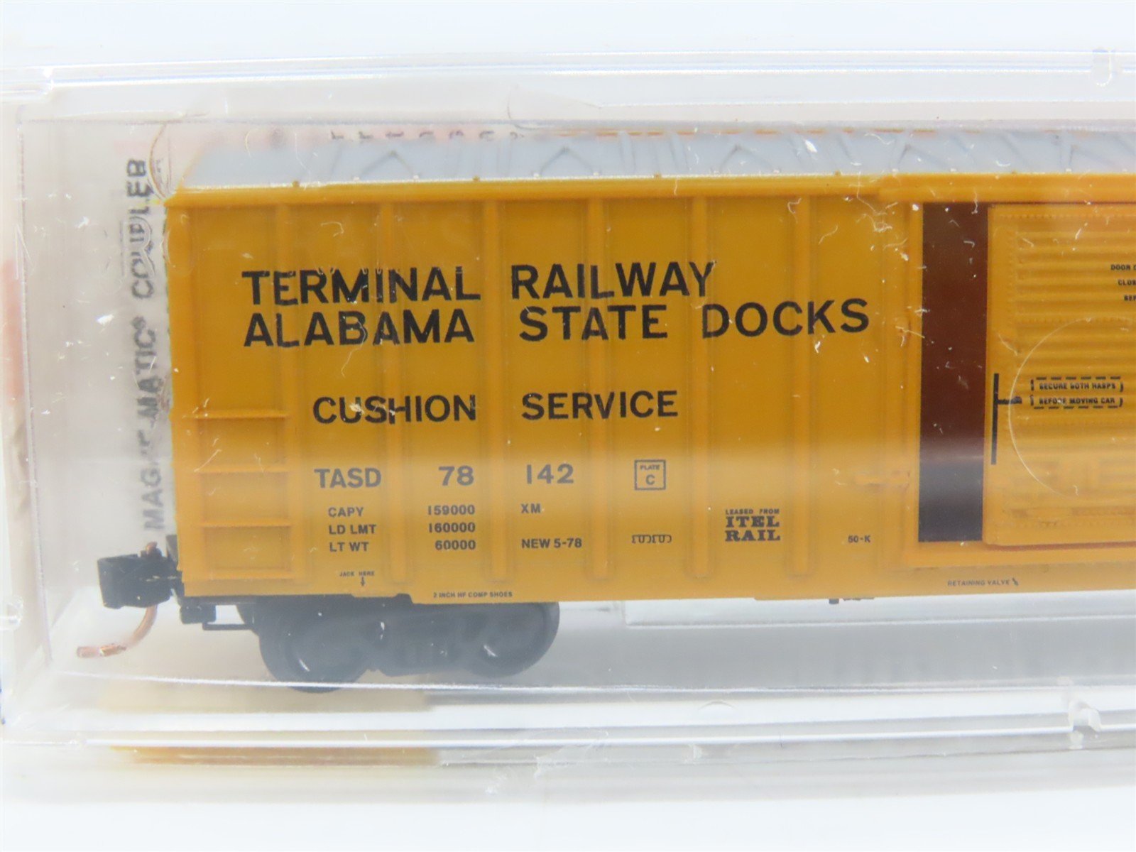N Micro-Trains MTL 25160 TASD Terminal Railway Alabama State Docks 50' Box Car