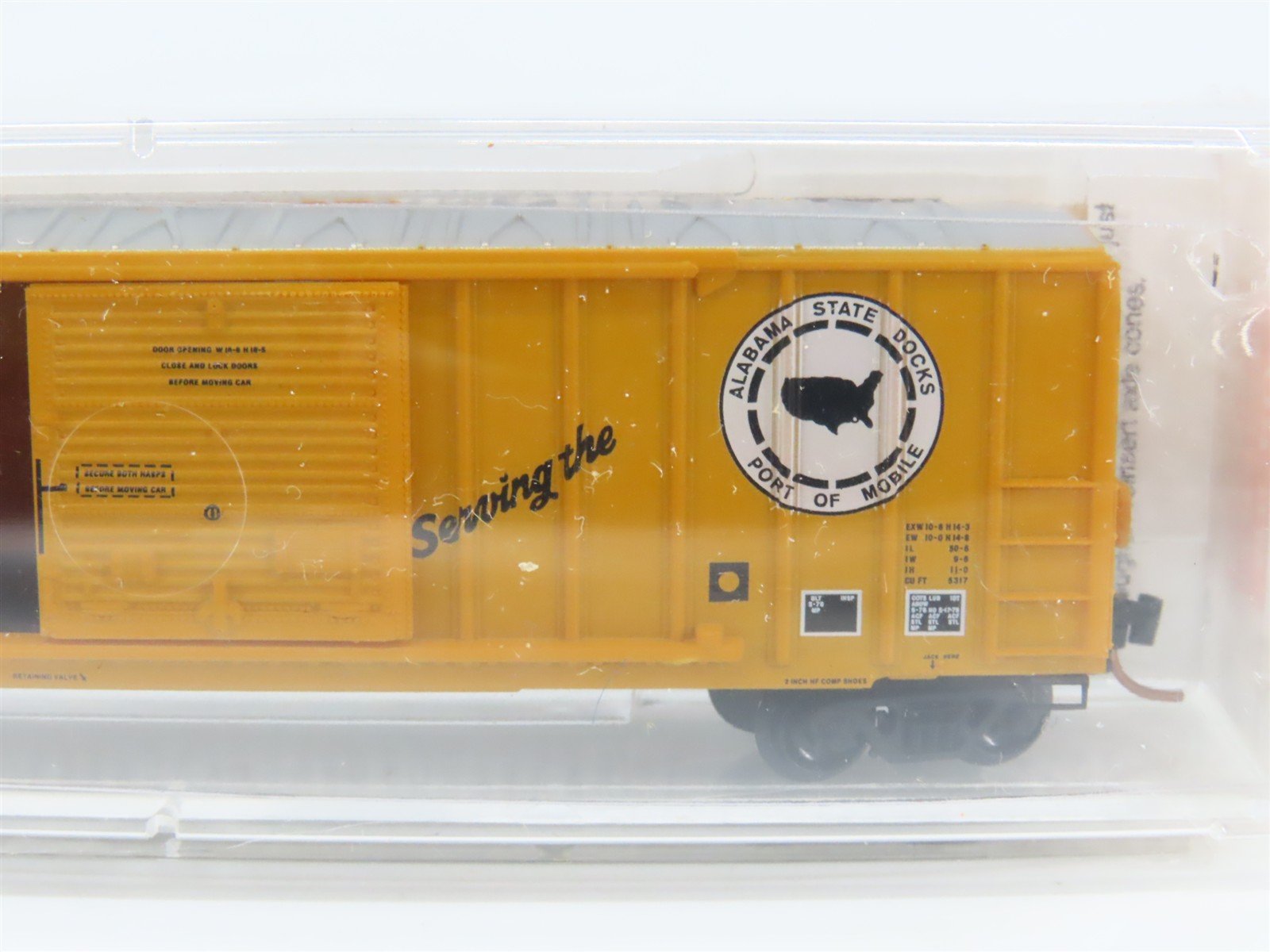 N Micro-Trains MTL 25160 TASD Terminal Railway Alabama State Docks 50' Box Car