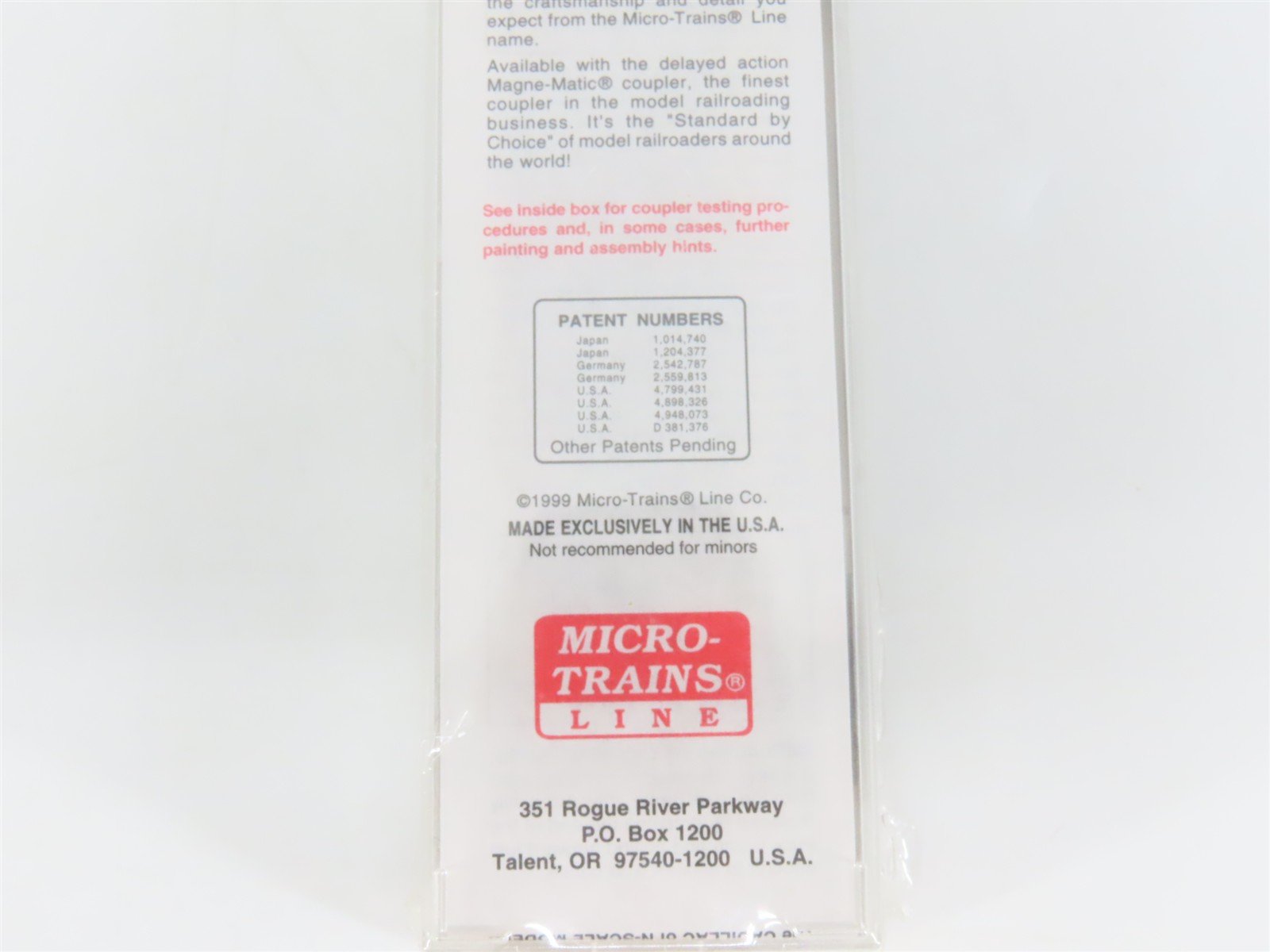 N Micro-Trains MTL 25160 TASD Terminal Railway Alabama State Docks 50' Box Car