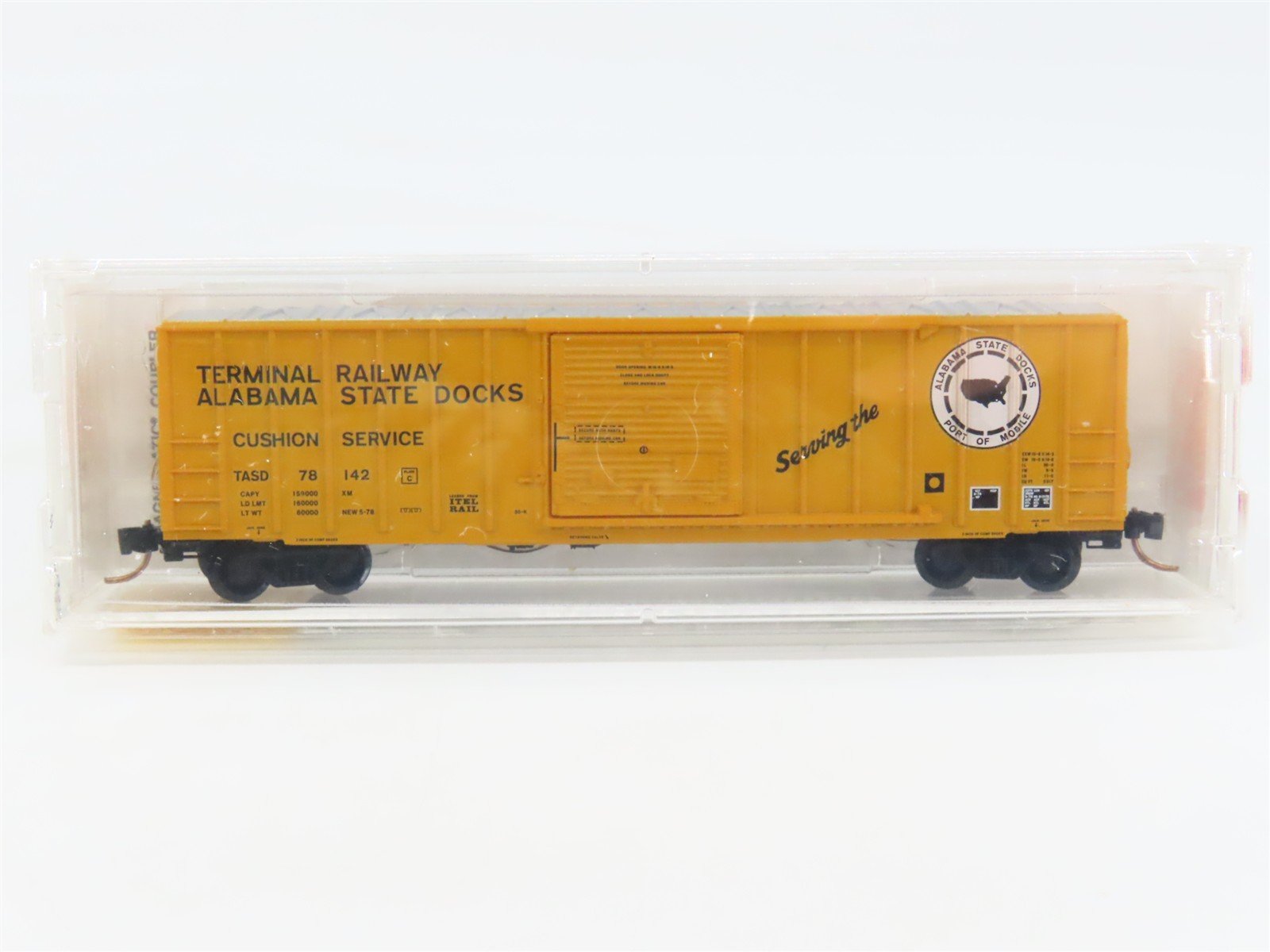 N Micro-Trains MTL 25160 TASD Terminal Railway Alabama State Docks 50' Box Car