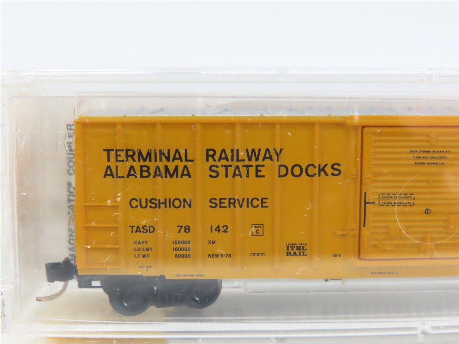 N Micro-Trains MTL 25160 TASD Terminal Railway Alabama State Docks 50' Box Car