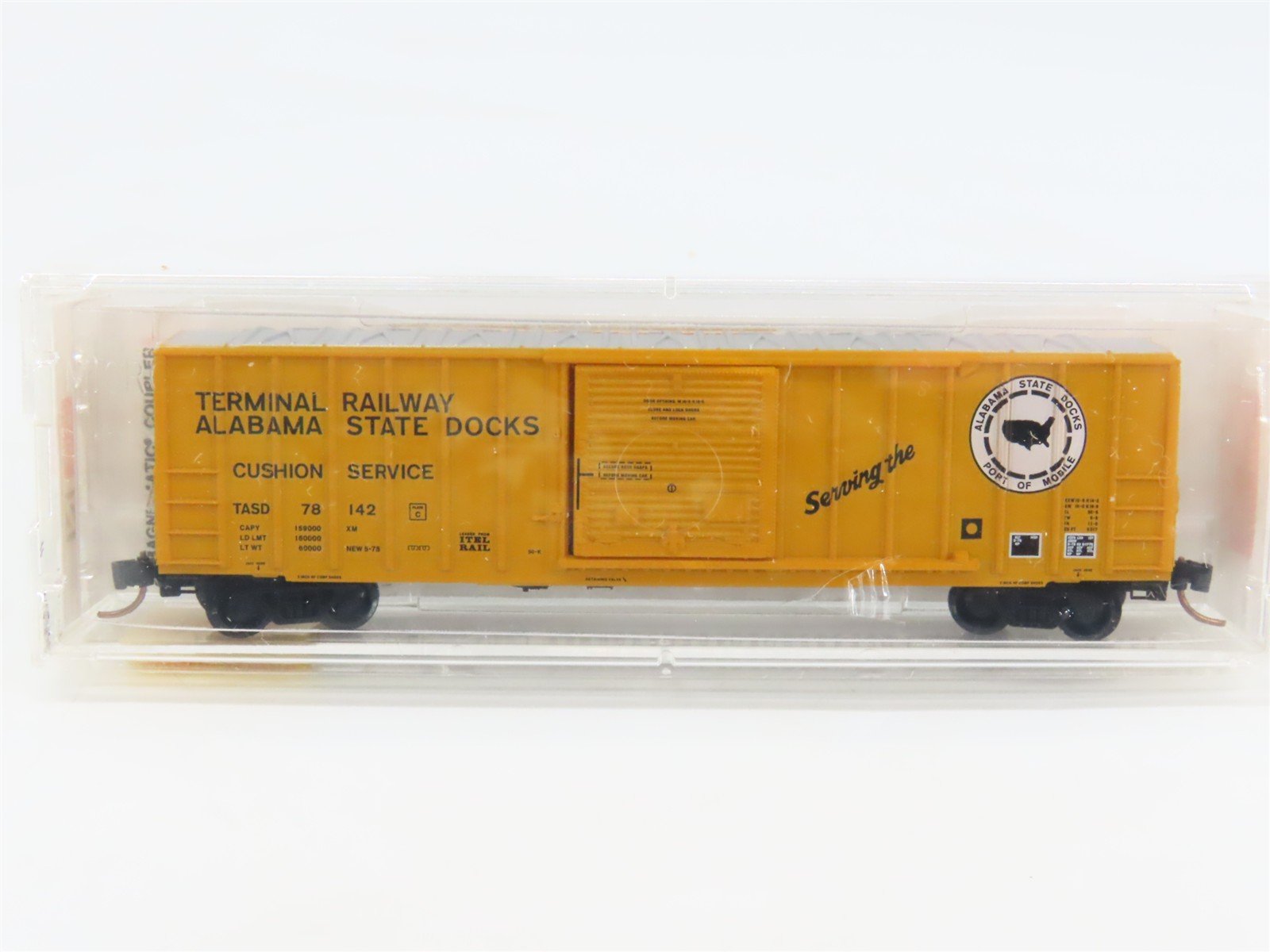 N Micro-Trains MTL 25160 TASD Terminal Railway Alabama State Docks 50' Box Car