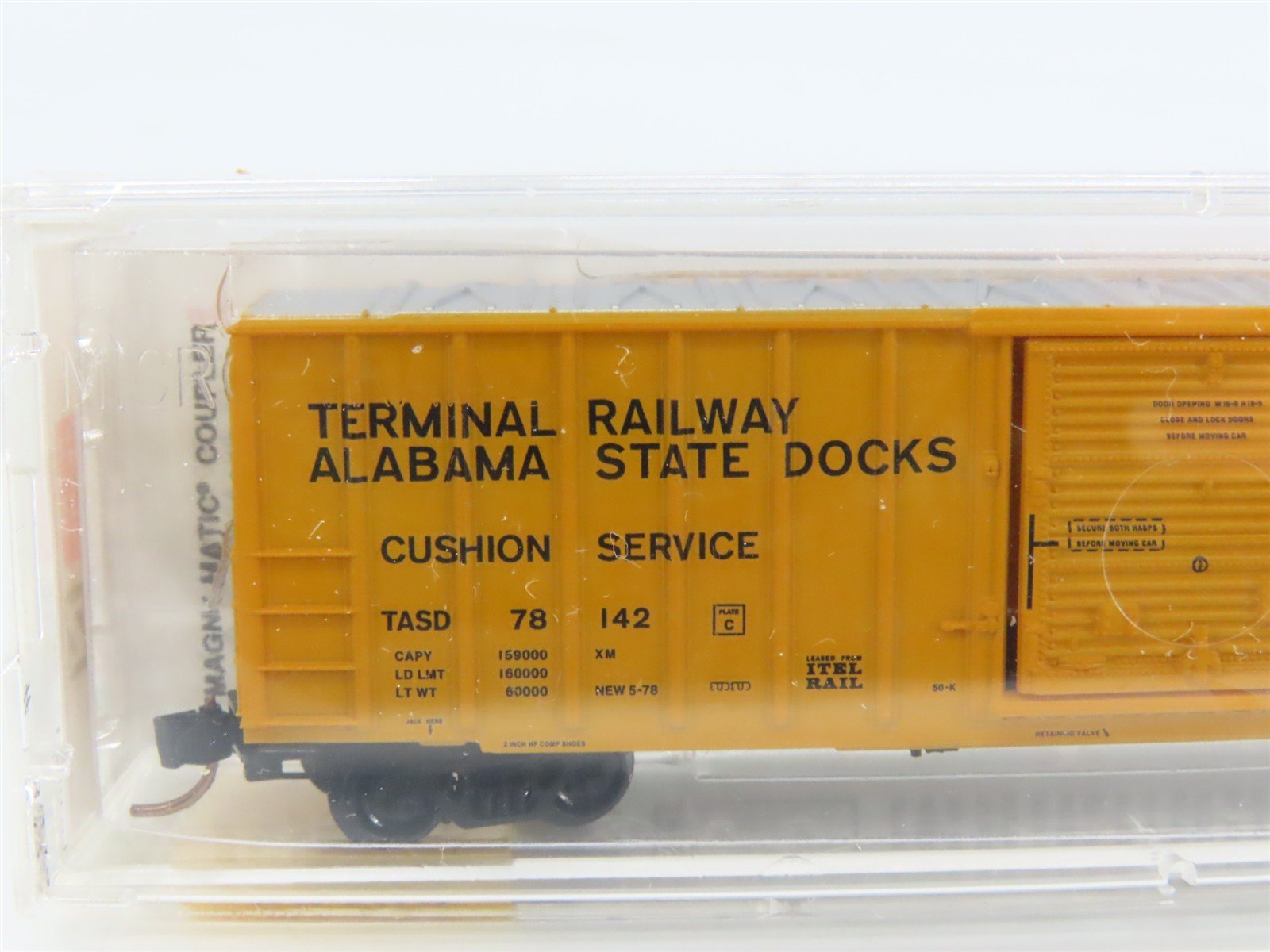 N Micro-Trains MTL 25160 TASD Terminal Railway Alabama State Docks 50' Box Car