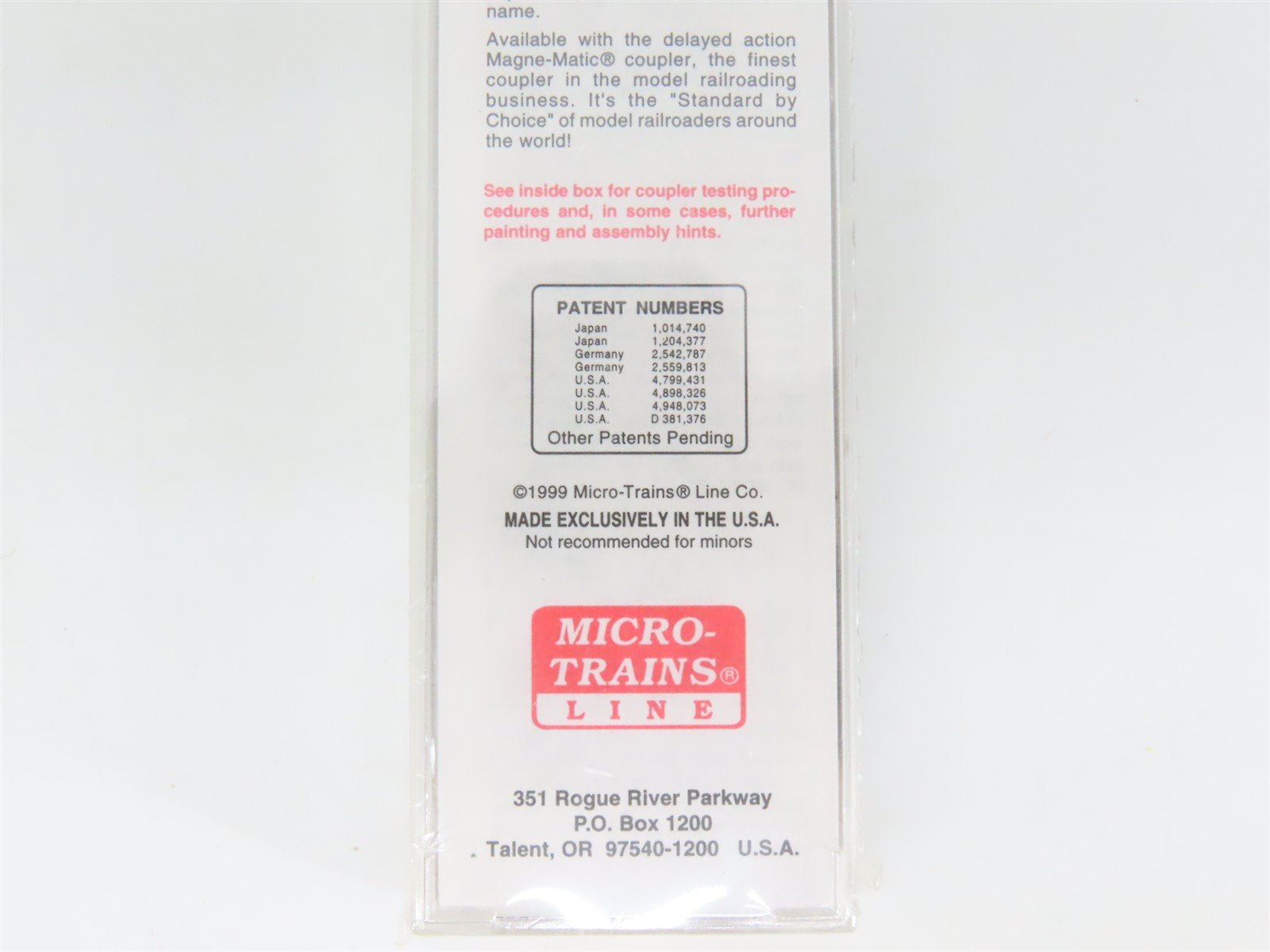 N Micro-Trains MTL 25160 TASD Terminal Railway Alabama State Docks 50' Box Car