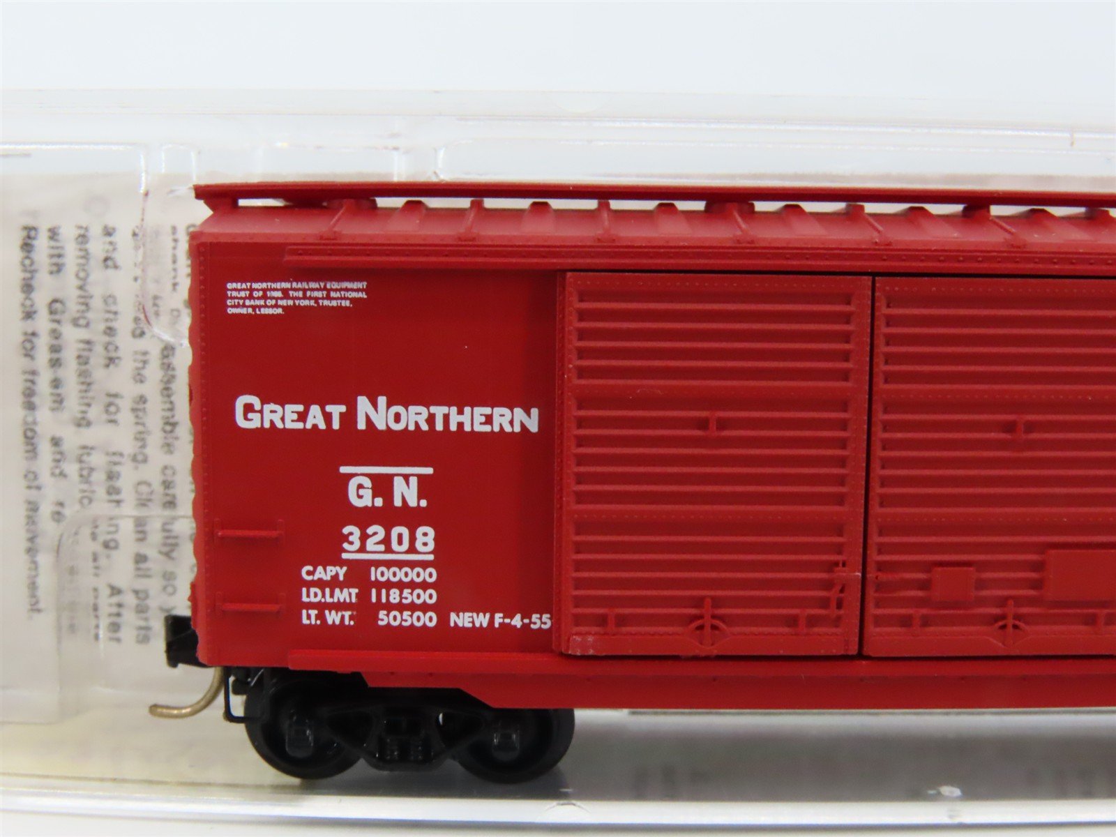 N Scale Kadee Micro-Trains MTL 23060 GN Great Northern 40' Box Car #3208