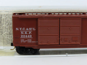 N Kadee Micro-Trains MTL 23100 NYC&StL NKP Nickel Plate Road 40' Box Car #22449