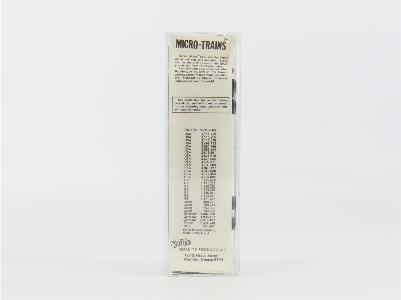 N Kadee Micro-Trains MTL 23100 NYC&StL NKP Nickel Plate Road 40' Box Car #22449