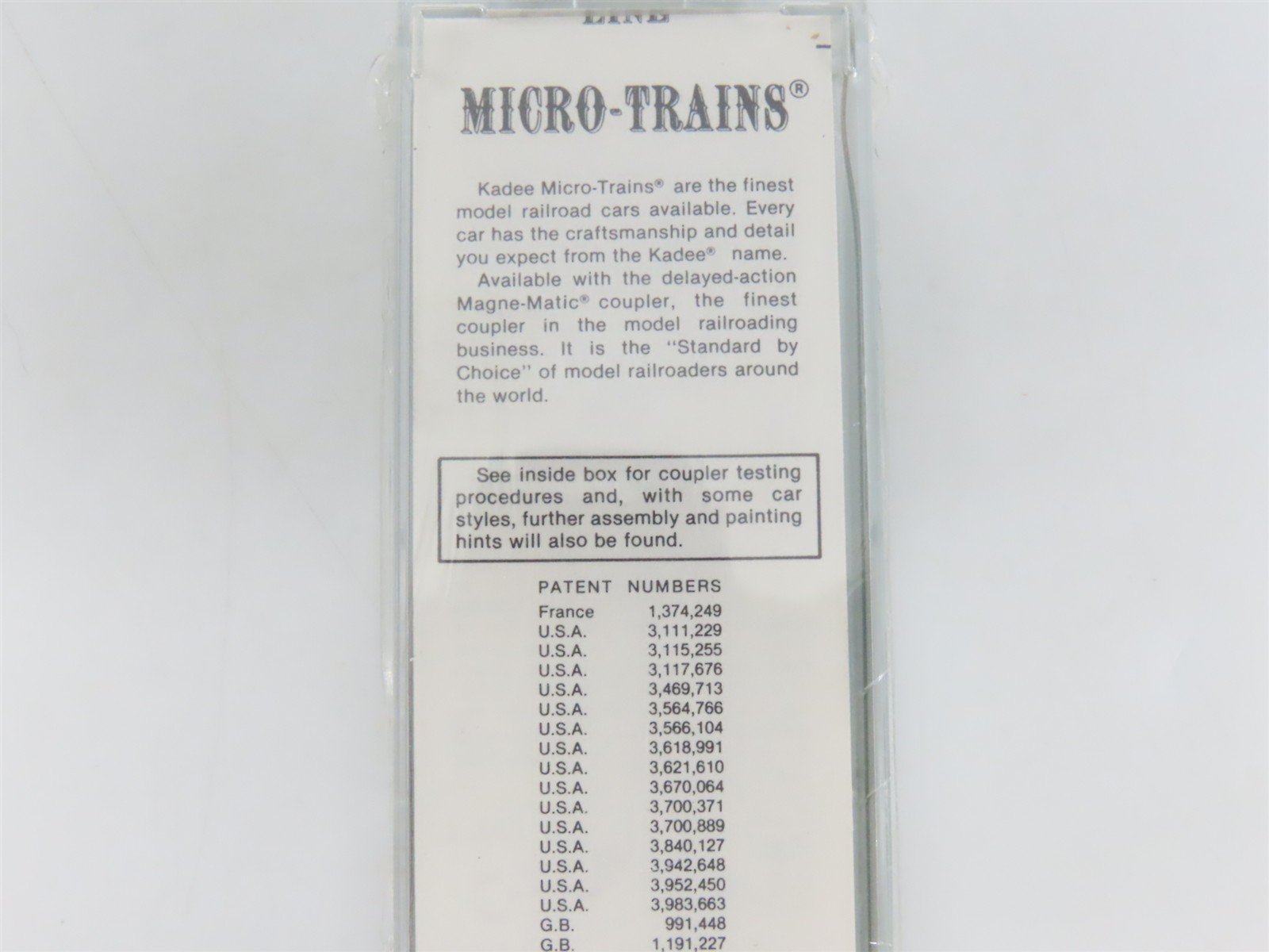 N Kadee Micro-Trains MTL 27150 MDW Minnesota Dakota & Western 50' Box Car #9065