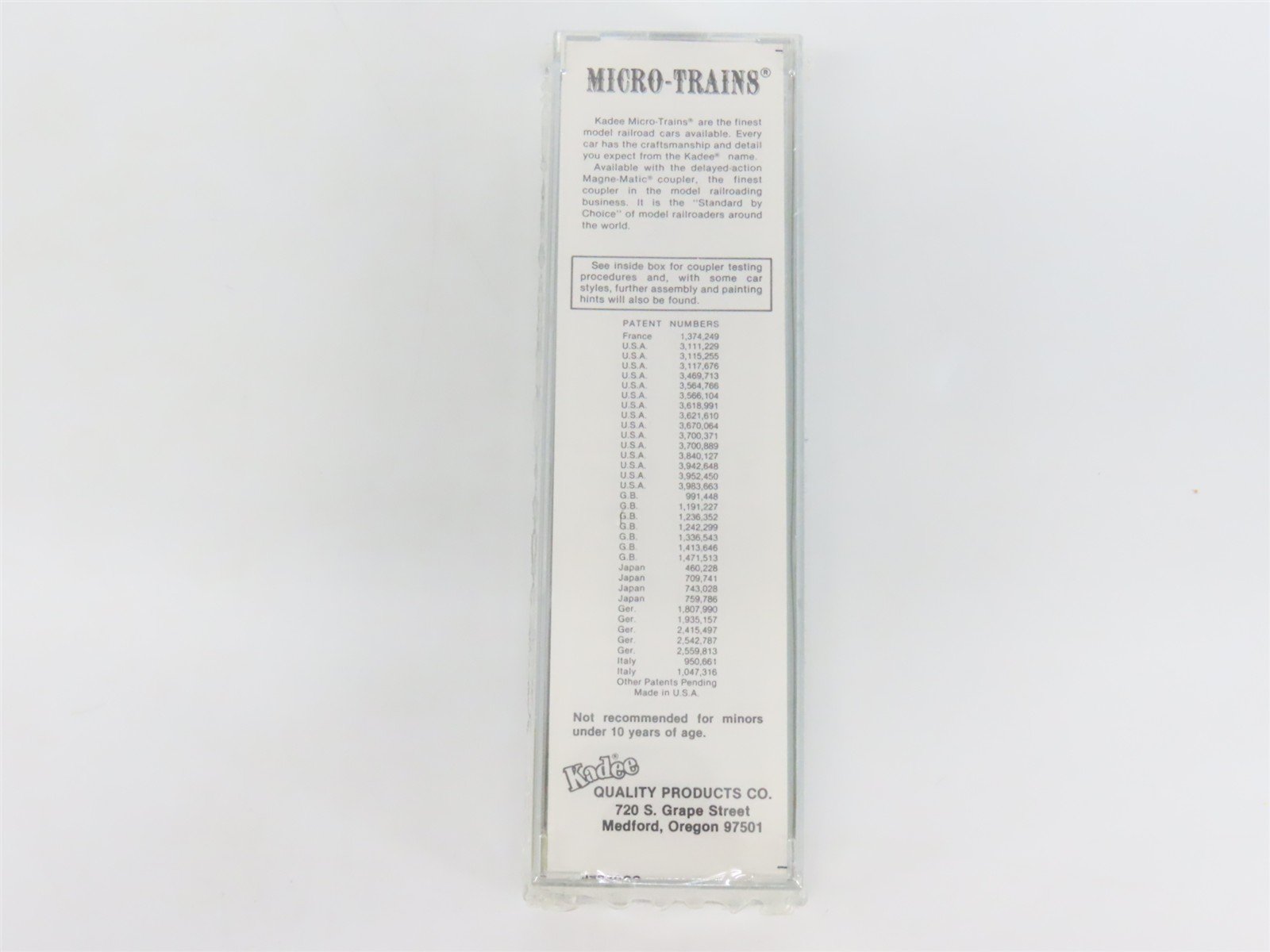 N Kadee Micro-Trains MTL 27150 MDW Minnesota Dakota & Western 50' Box Car #9065