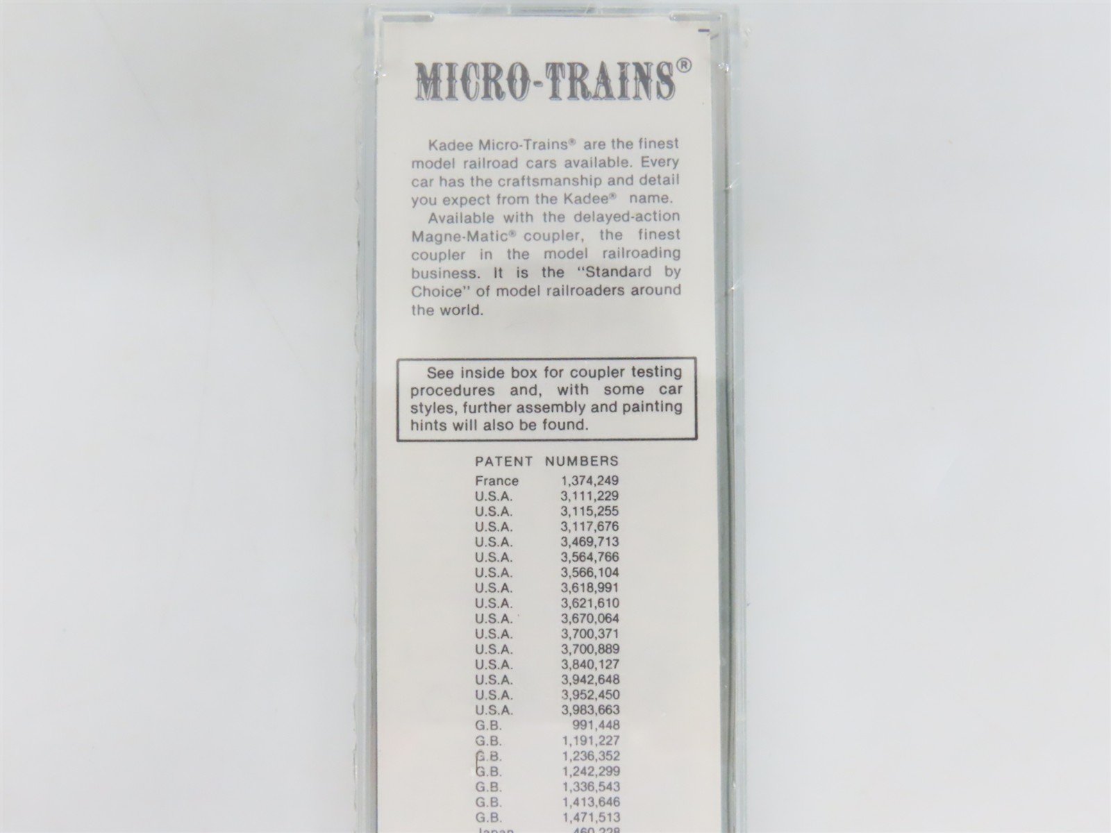 N Kadee Micro-Trains MTL 27150 MDW Minnesota Dakota & Western 50' Box Car #9065