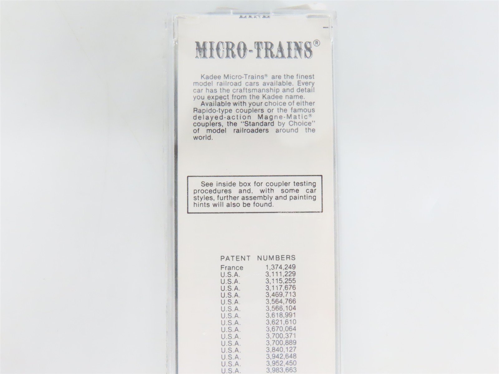 N Scale Kadee Micro-Trains MTL 25170 ROCK Route Rock 50' Box Car #300460