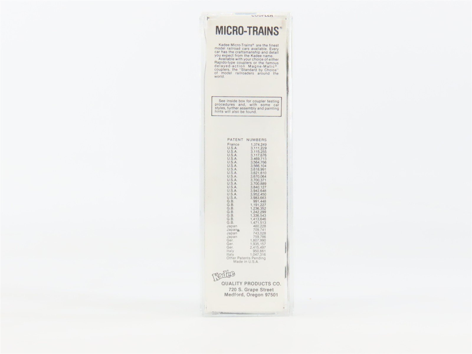 N Scale Kadee Micro-Trains MTL 25170 ROCK Route Rock 50' Box Car #300460