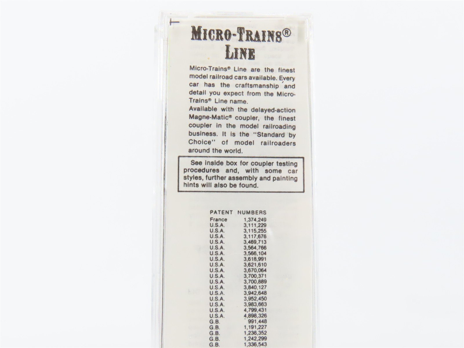 N Scale Micro-Trains MTL 24010 ROCK The Rock 40' Single Door Box Car #57717