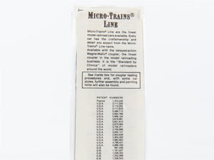 N Scale Micro-Trains MTL 24010 ROCK The Rock 40' Single Door Box Car #57717