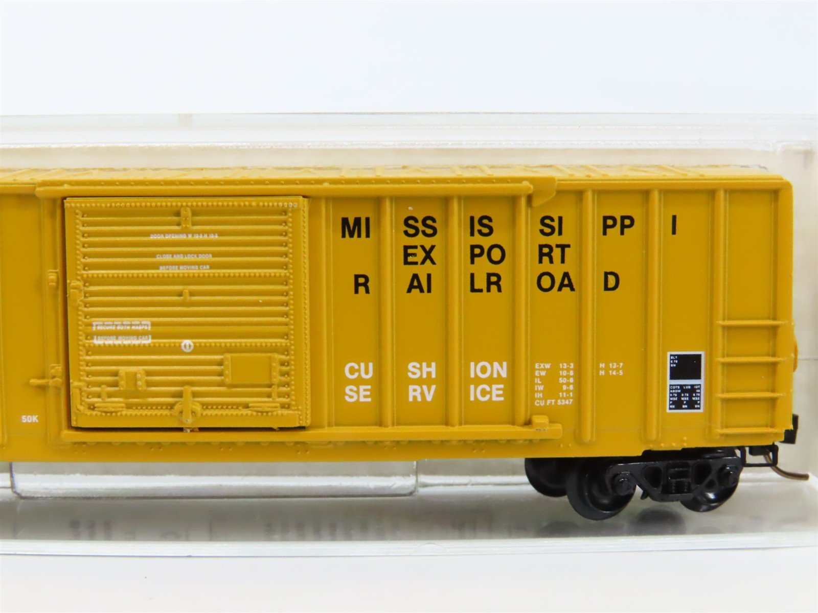 N Scale Kadee Micro-Trains MTL 25460 MSE Mississippi Export 50' Box Car #943