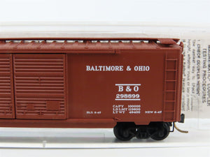 N Scale Kadee Micro-Trains MTL 23040 B&O Baltimore & Ohio 40' Box Car #298899