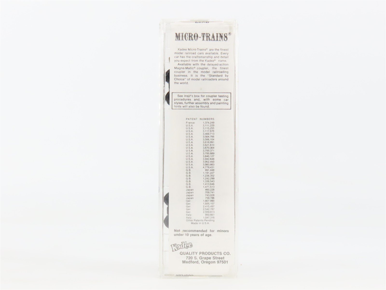 N Scale Kadee Micro-Trains MTL 23040 B&O Baltimore & Ohio 40' Box Car #298899