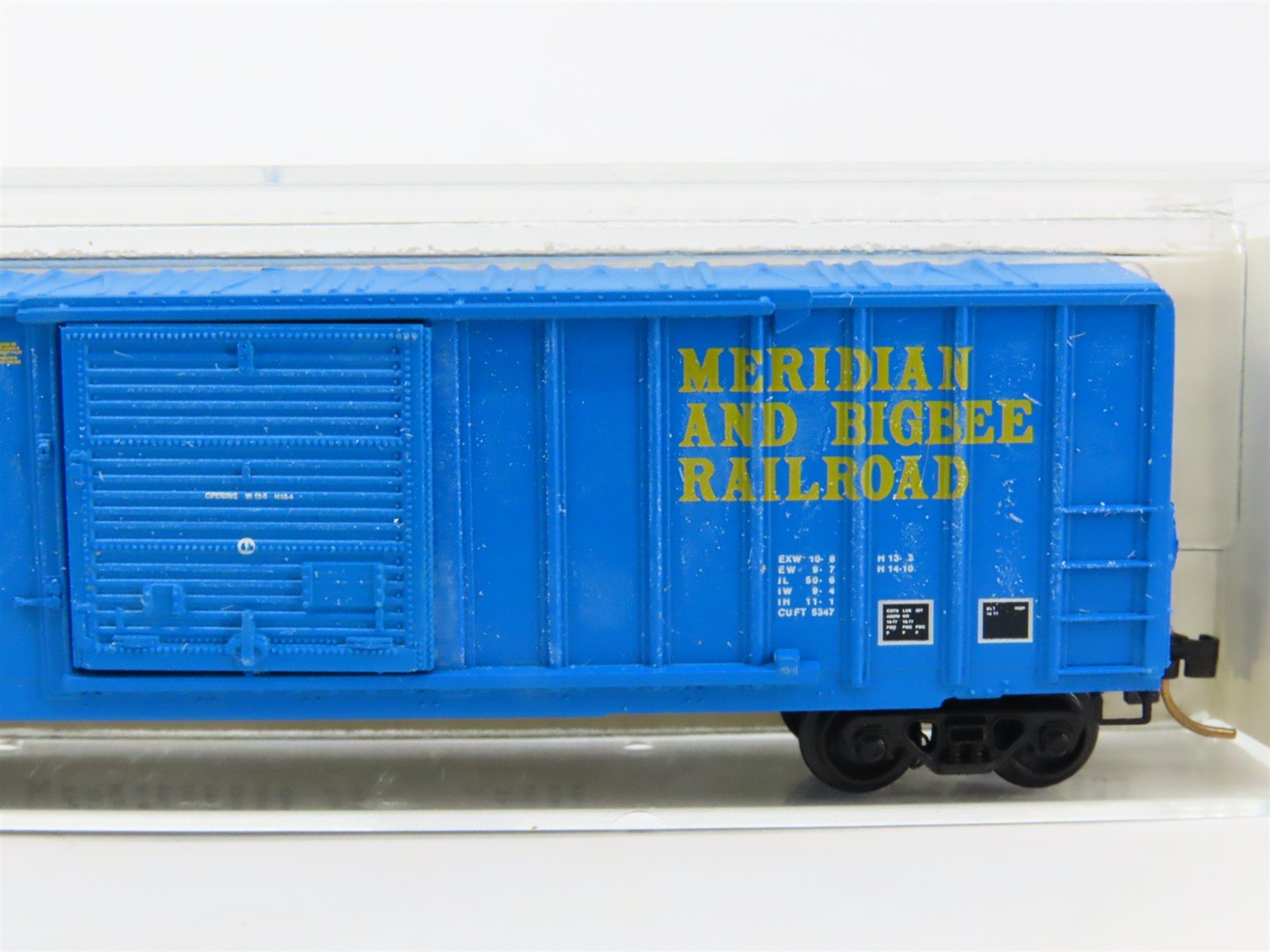 N Scale Kadee Micro-Trains MTL 25120 MB Meridian & Bigbee 50' Box Car #4000