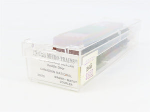 N Scale Kadee Micro-Trains MTL 23070 CN Canadian National 40' Box Car #583785