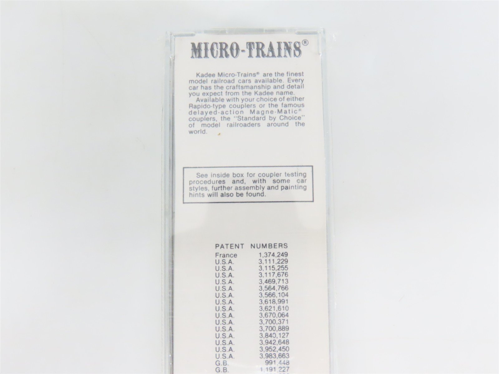 N Scale Kadee Micro-Trains MTL 27110 CNA CN Canadian National 50' Boxcar #404149